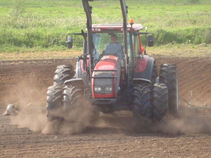 Harrowing the marsh