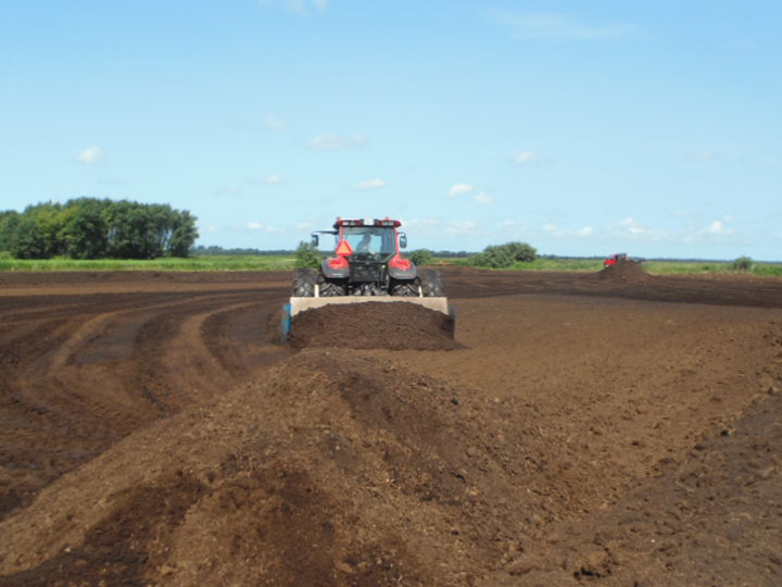 Scraping the marsh