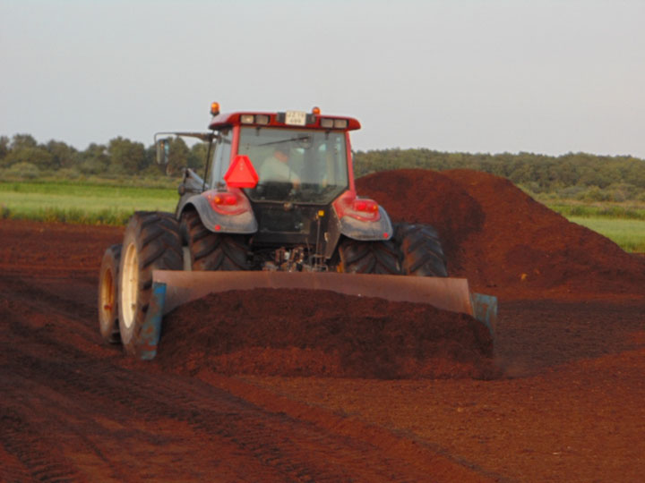 Scraping the marsh